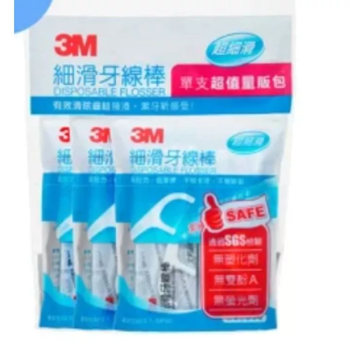 3M 細滑牙線-單支32支*3