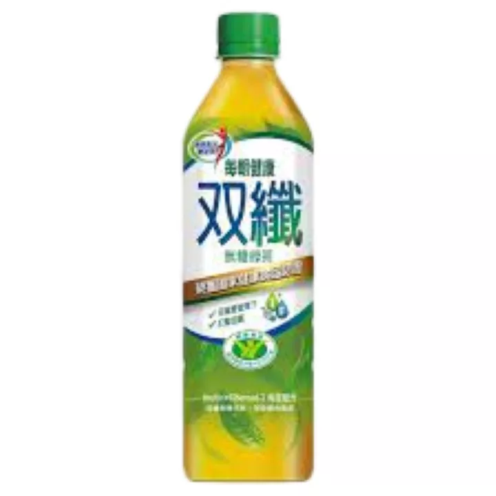 每朝雙纖綠茶650ml